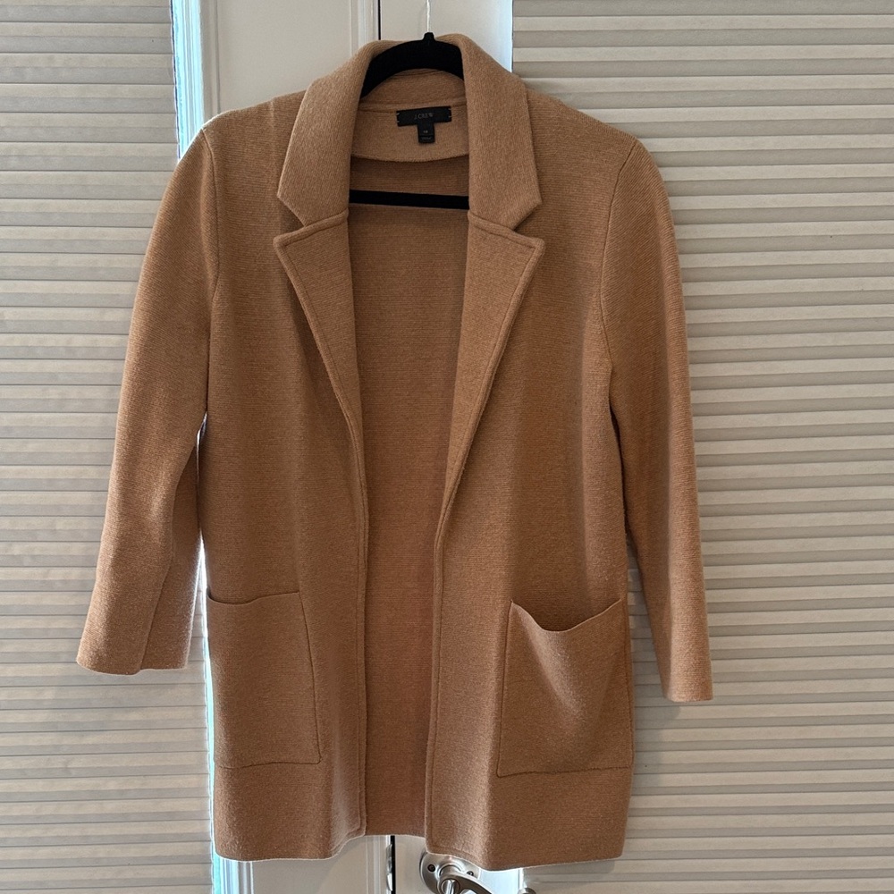 J. Crew Women's Camel Blazer